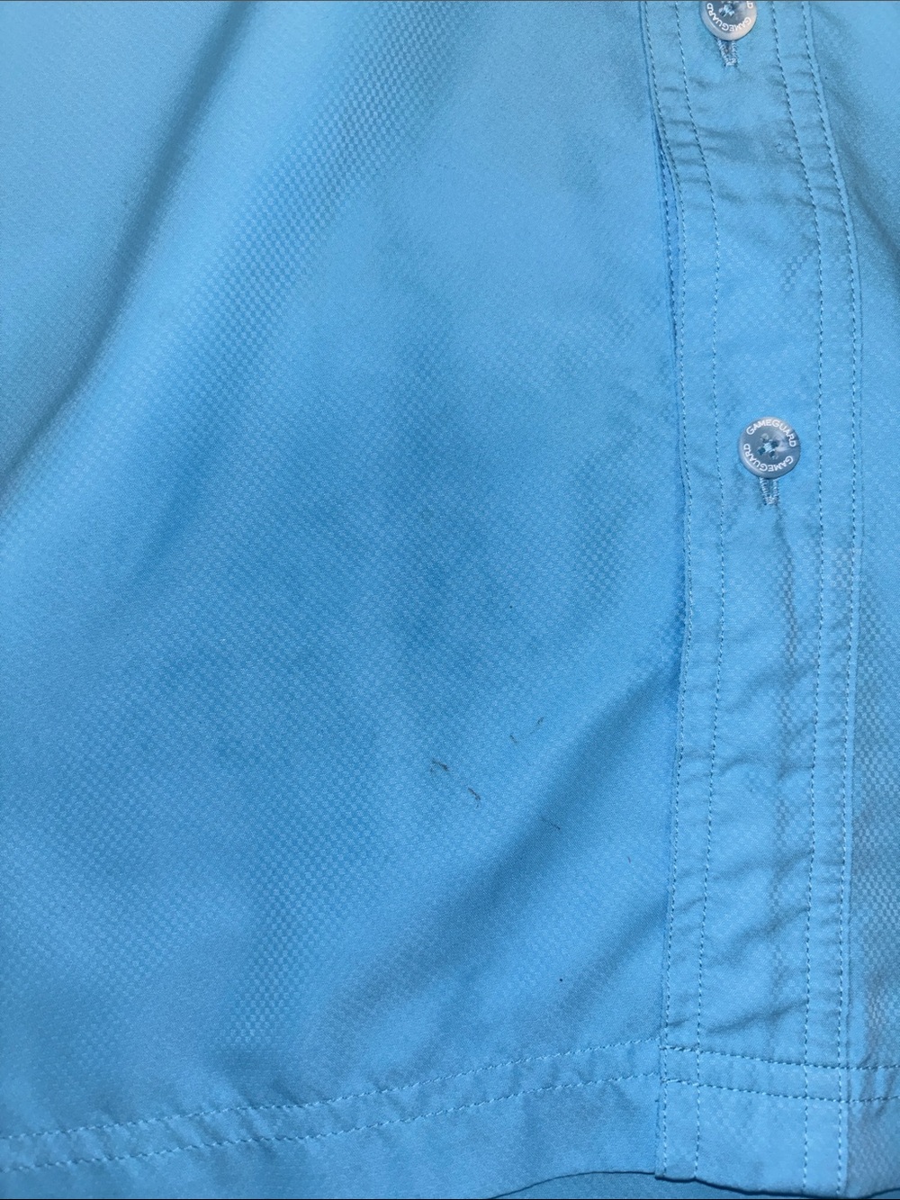 Game Guard Outdoor Fishing Shirt Marine Blue Size: 2XL - Picture 6 of 10
